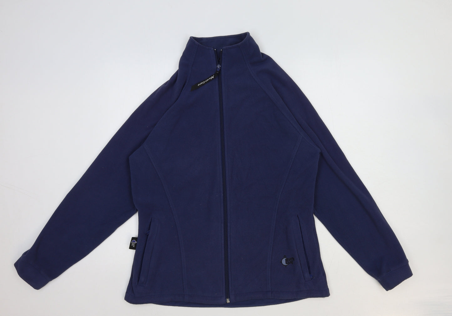 North Cape Womens Blue Jacket Size M Zip