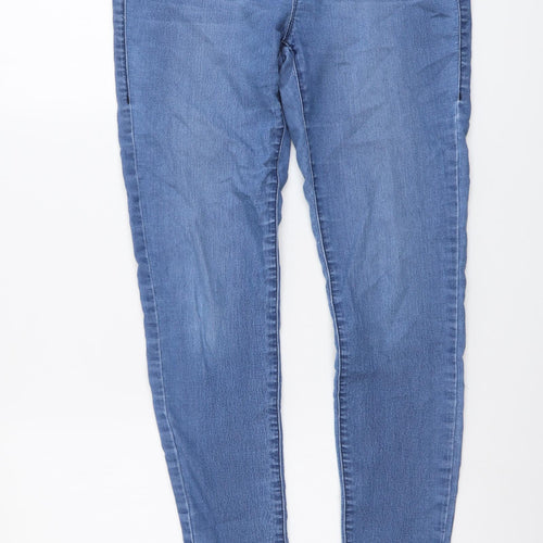 Dorothy Perkins Womens Blue Cotton Jegging Jeans Size 8 L27 in Regular
