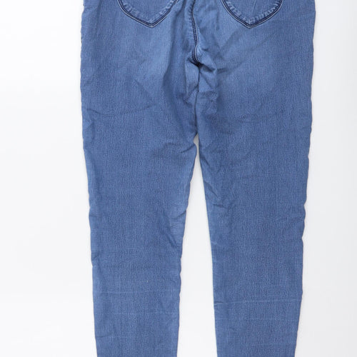 Dorothy Perkins Womens Blue Cotton Jegging Jeans Size 8 L27 in Regular