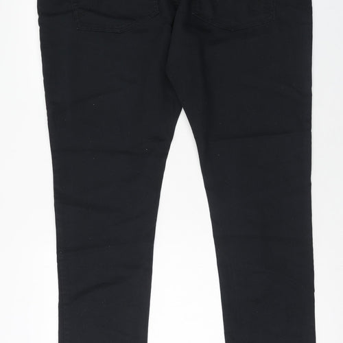 Union blues Mens Blue Cotton Skinny Jeans Size 46 in Regular Zip