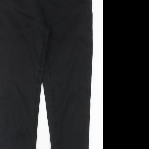 Costes Womens Black Cotton Skinny Jeans Size 33 in Regular Zip