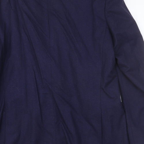 Alexandre Mens Blue Wool Jacket Suit Jacket Size 44 Regular