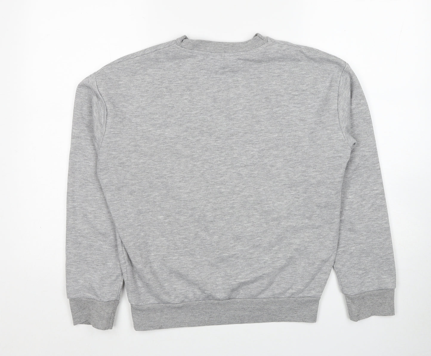 Disney Womens Grey Polyester Pullover Sweatshirt Size 4 Pullover - Christmas Winnie the Pooh