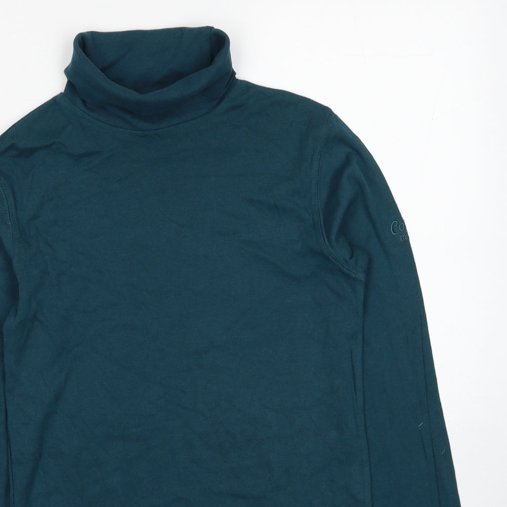Cotton Traders Mens Green Cotton Pullover Sweatshirt Size S