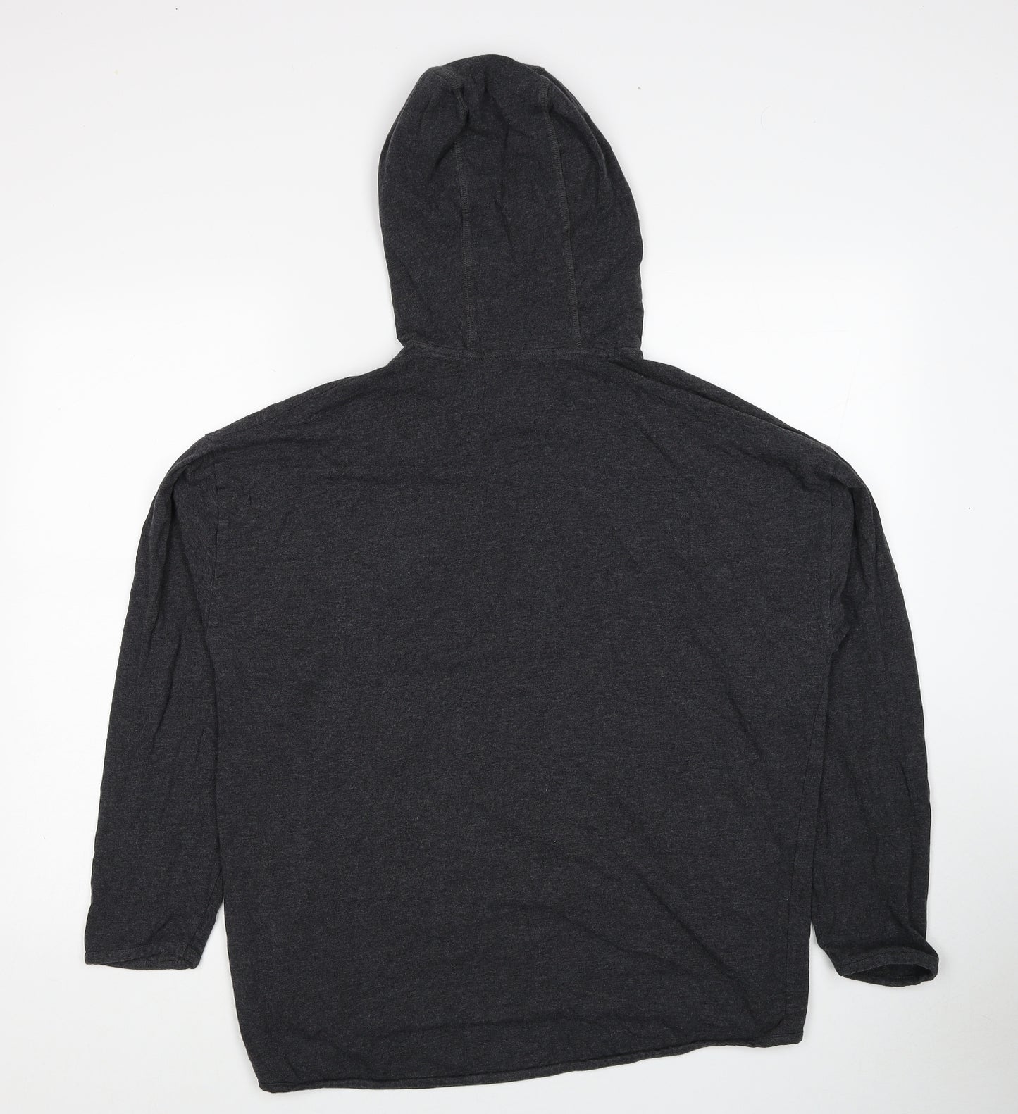 BAM Mens Grey Viscose Pullover Hoodie Size XL