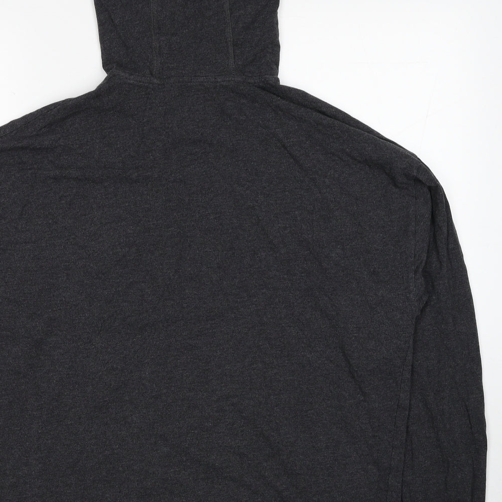 BAM Mens Grey Viscose Pullover Hoodie Size XL
