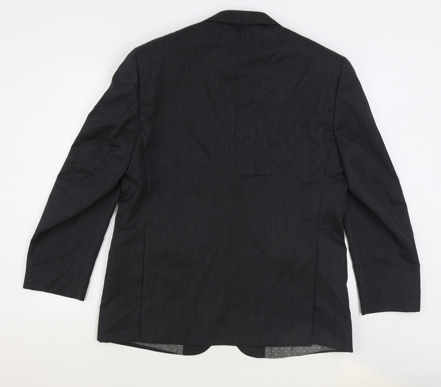 Greenwoods Mens Grey Wool Jacket Suit Jacket One Size Regular