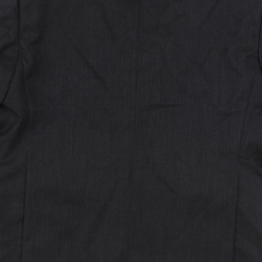 Greenwoods Mens Grey Wool Jacket Suit Jacket One Size Regular