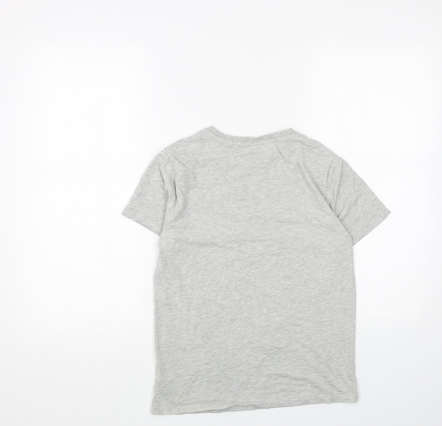 Roblox Boys Grey Cotton Basic T-Shirt Size 11 Years Round Neck Pullover - Ninja Roblox