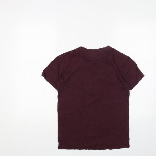 Primark Mens Red Cotton T-Shirt Size XS Round Neck - San Francisco