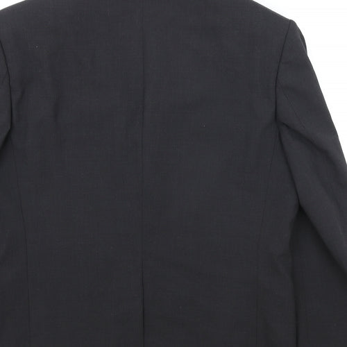 Marks and Spencer Mens Grey Polyester Jacket Suit Jacket Size 42 Regular