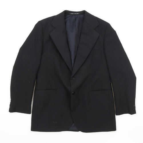 Burton Mens Black Polyester Jacket Suit Jacket Size M Regular