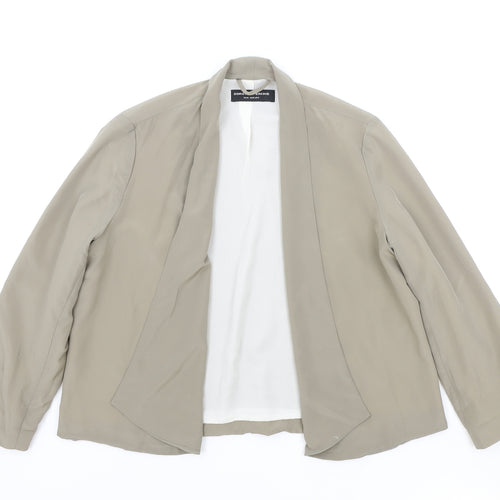Dorothy Perkins Womens Beige Jacket Blazer Size 10