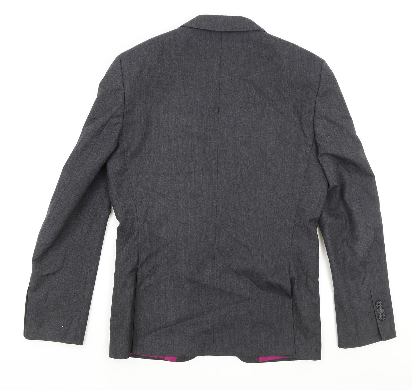 Marks and Spencer Mens Grey Polyester Jacket Suit Jacket Size M Regular
