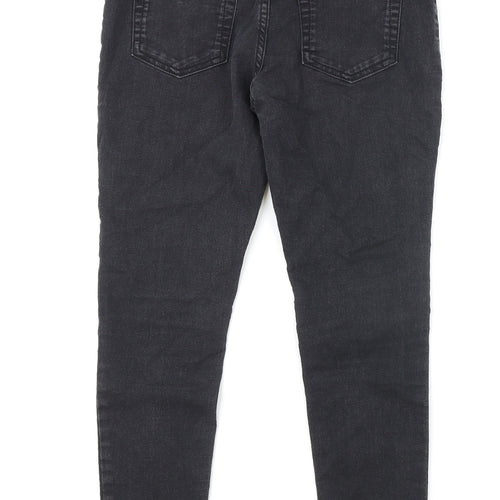 Marks and Spencer Womens Black Cotton Jegging Jeans Size 10 Regular