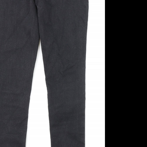 Marks and Spencer Womens Black Cotton Jegging Jeans Size 10 Regular