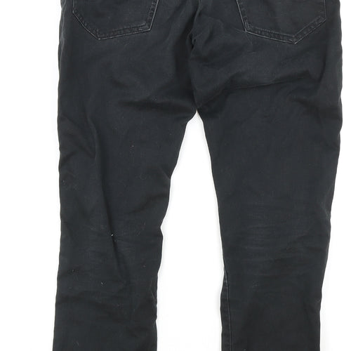 Industrialize Mens Black Cotton Skinny Jeans Size 30 in Regular Zip