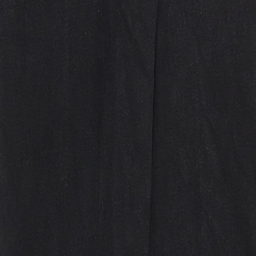 &Denim Womens Black Cotton Tapered Jeans Size 30 in Regular Zip