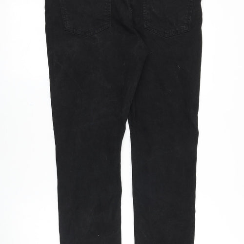 Denim & Co. Mens Black Cotton Skinny Jeans Size 34 in Regular Zip