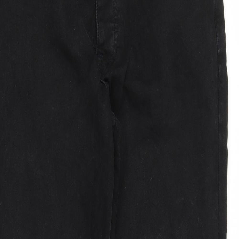 Denim & Co. Mens Black Cotton Skinny Jeans Size 34 in Regular Zip