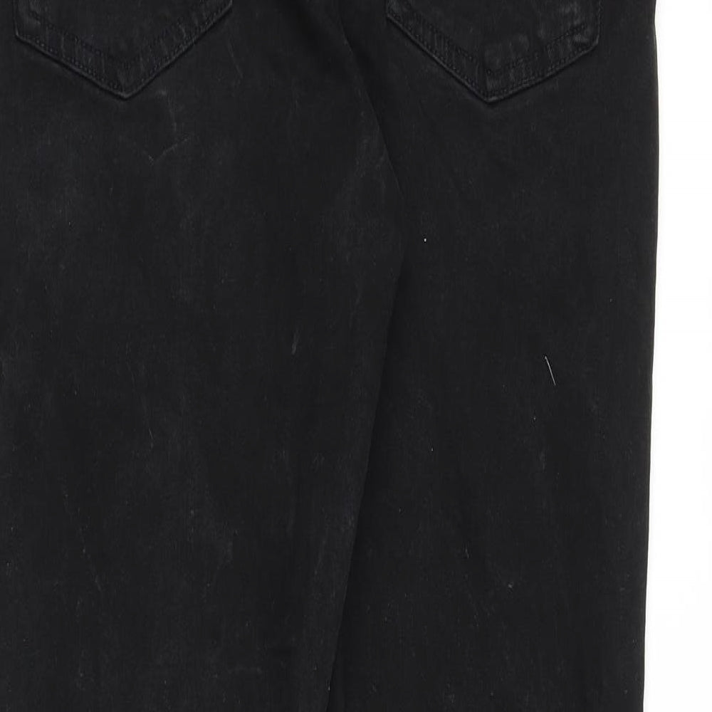 Denim & Co. Mens Black Cotton Skinny Jeans Size 34 in Regular Zip