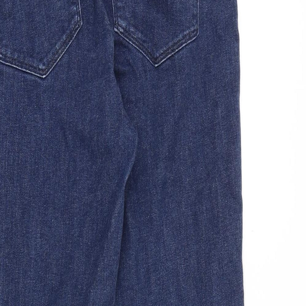 Gap Womens Blue Cotton Skinny Jeans Size 30 in Regular Zip