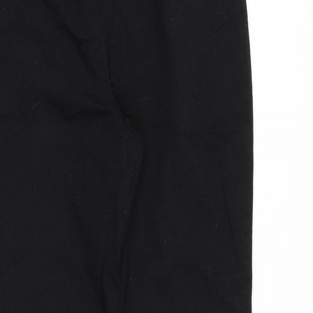 Damart Womens Black Cotton Jegging Jeans Size 14 Regular