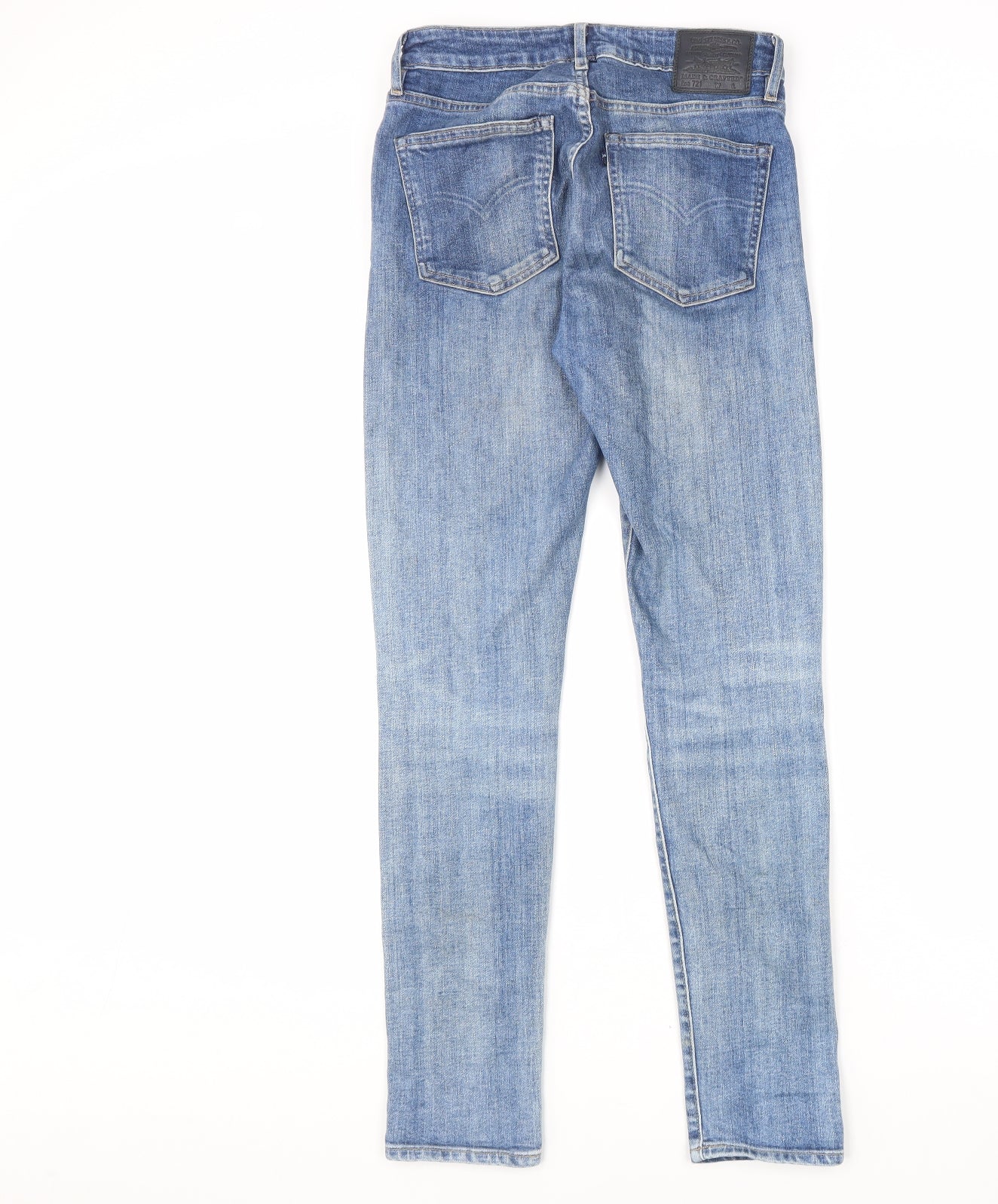Signature by Levi Strauss & Co. Womens Blue Cotton Skinny Jeans Size 38 in L32 in Regular Zip