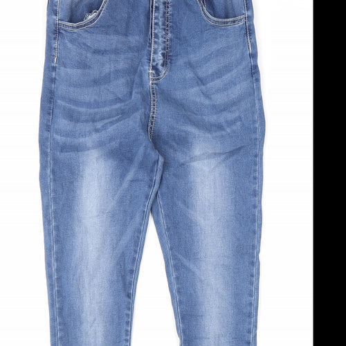 Desire Womens Blue Cotton Skinny Jeans Size 30 in L32 in Regular Zip