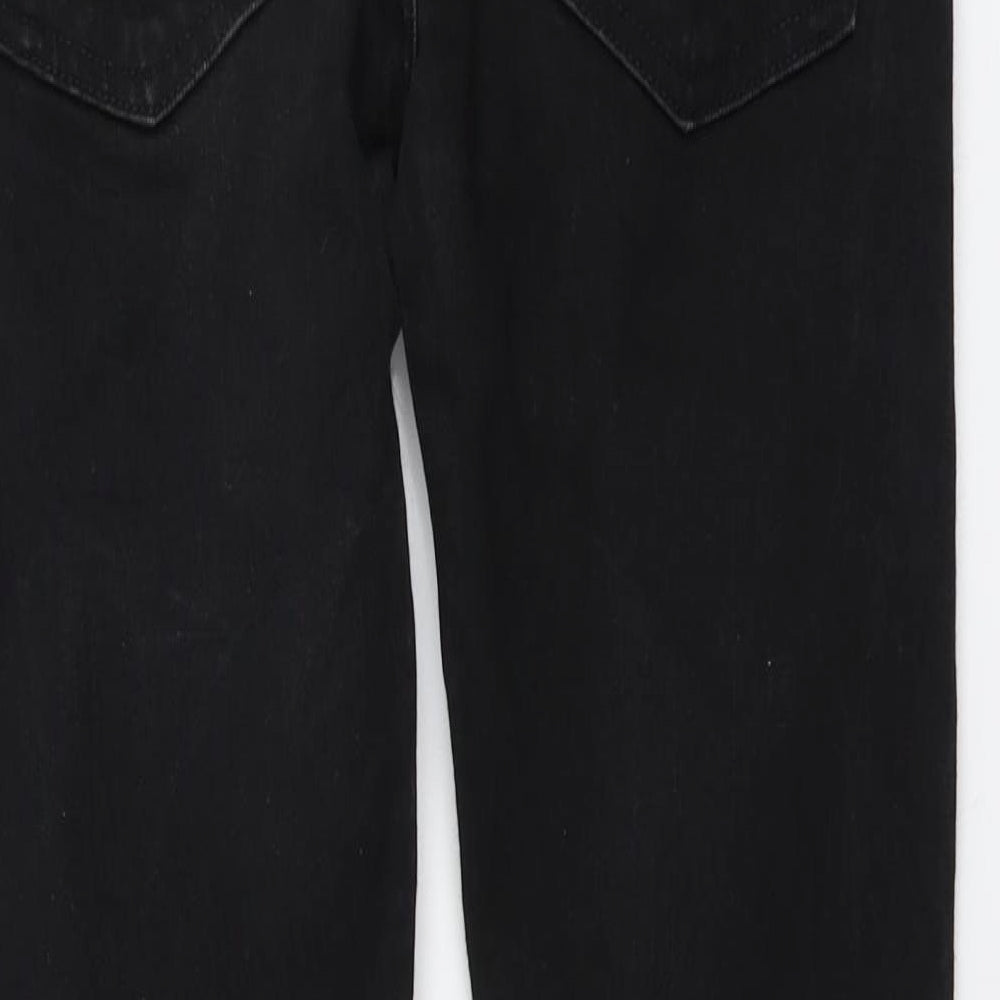 Signature by Levi Strauss & Co. Mens Black Cotton Skinny Jeans Size 30 in L32 in Regular Button