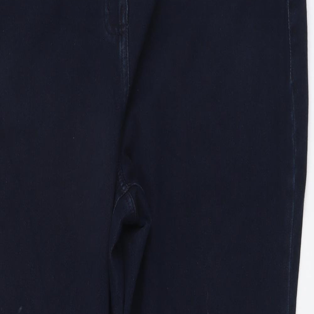 NEXT Womens Blue Cotton Jegging Jeans Size 16 L27 in Regular