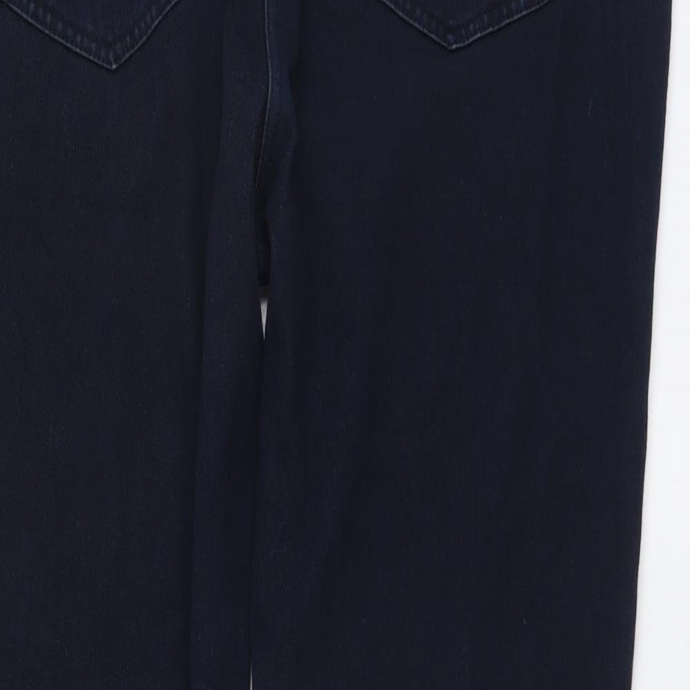 NEXT Womens Blue Cotton Jegging Jeans Size 16 L27 in Regular