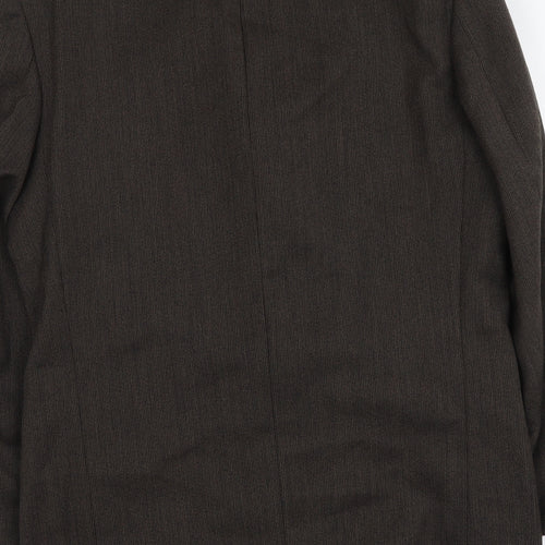 Ciro Citterio Mens Brown Wool Jacket Suit Jacket Size L Regular