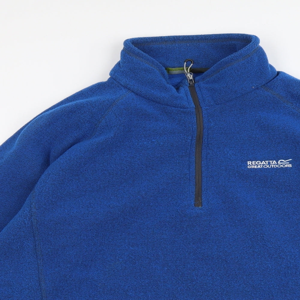 Regatta Mens Blue Polyester Pullover Sweatshirt Size XL