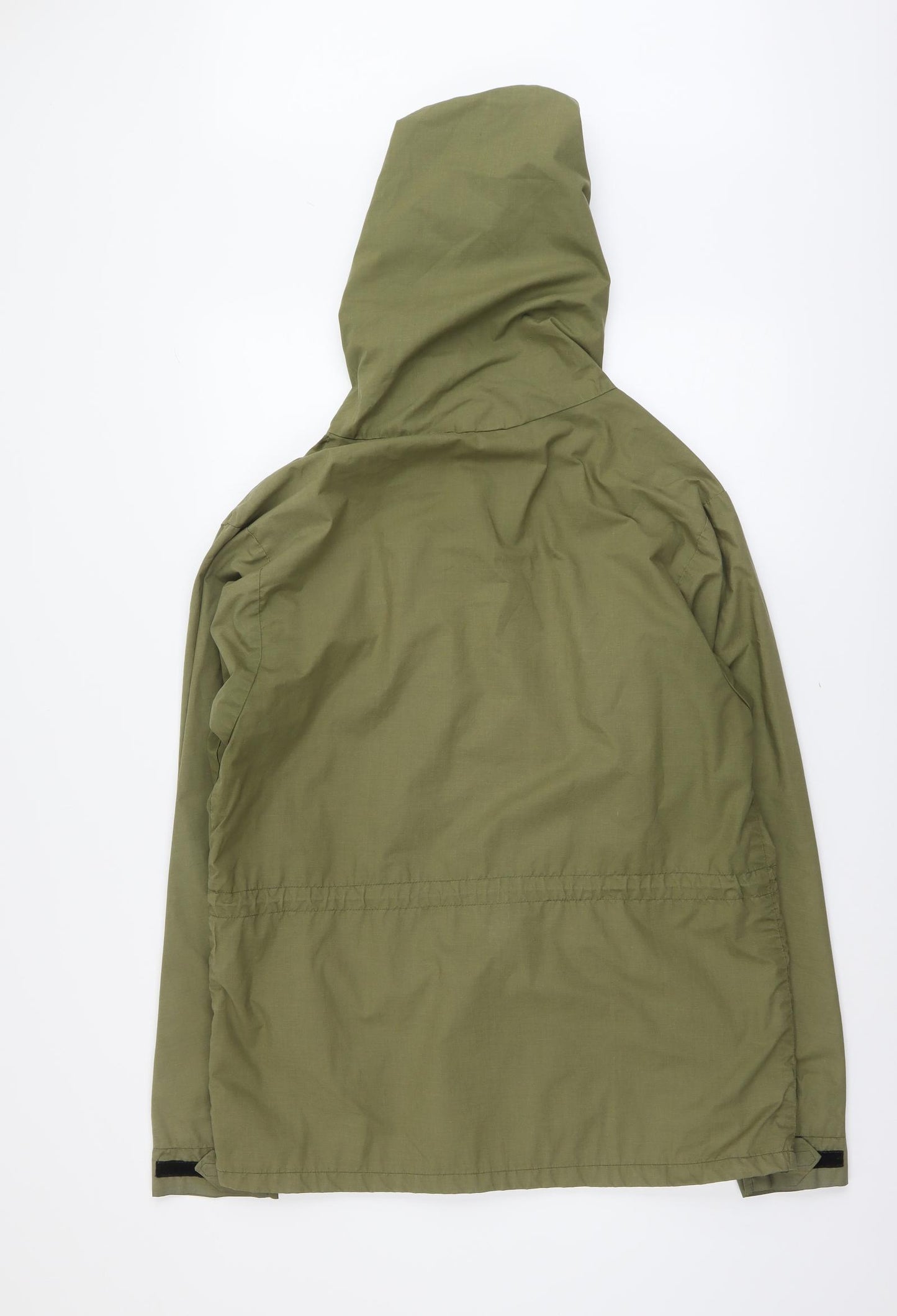 Rohan Mens Green Rain Coat Coat Size M Zip