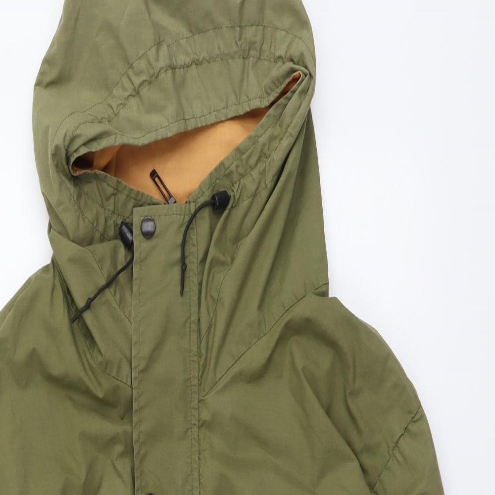 Rohan Mens Green Rain Coat Coat Size M Zip