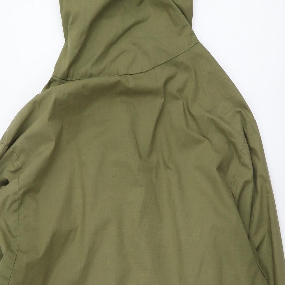Rohan Mens Green Rain Coat Coat Size M Zip