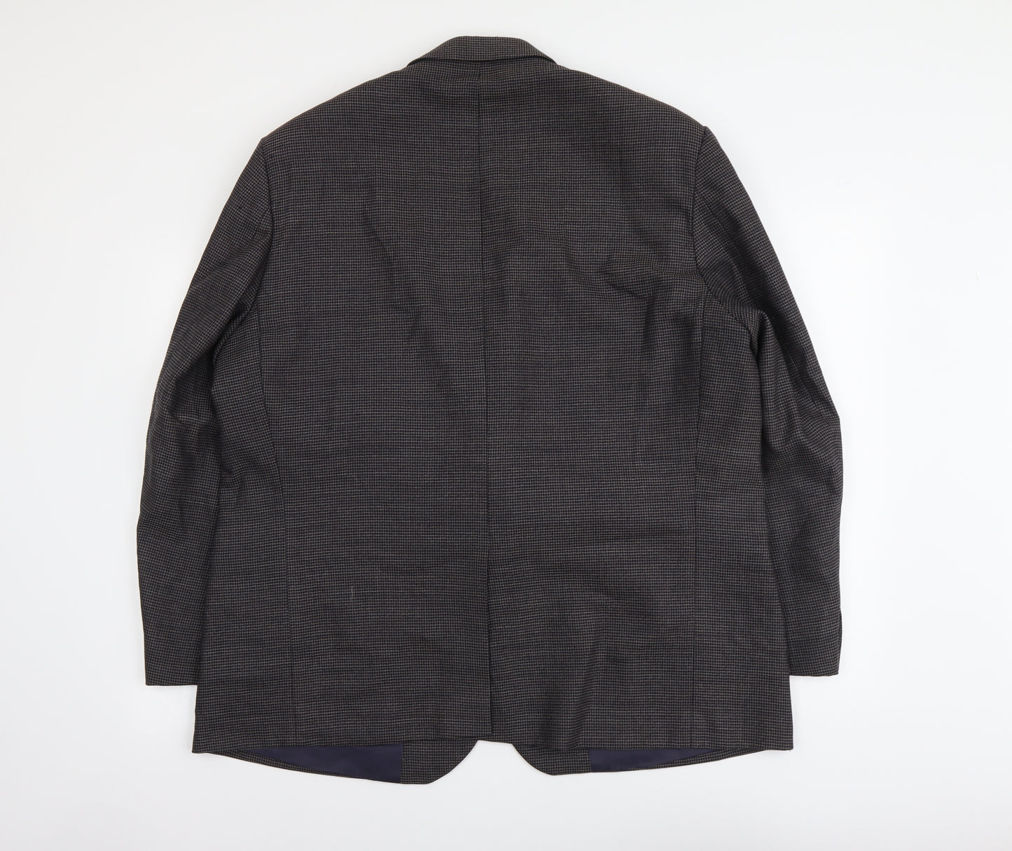 Stafford Ellison Mens Grey Wool Jacket Suit Jacket Size XL Regular