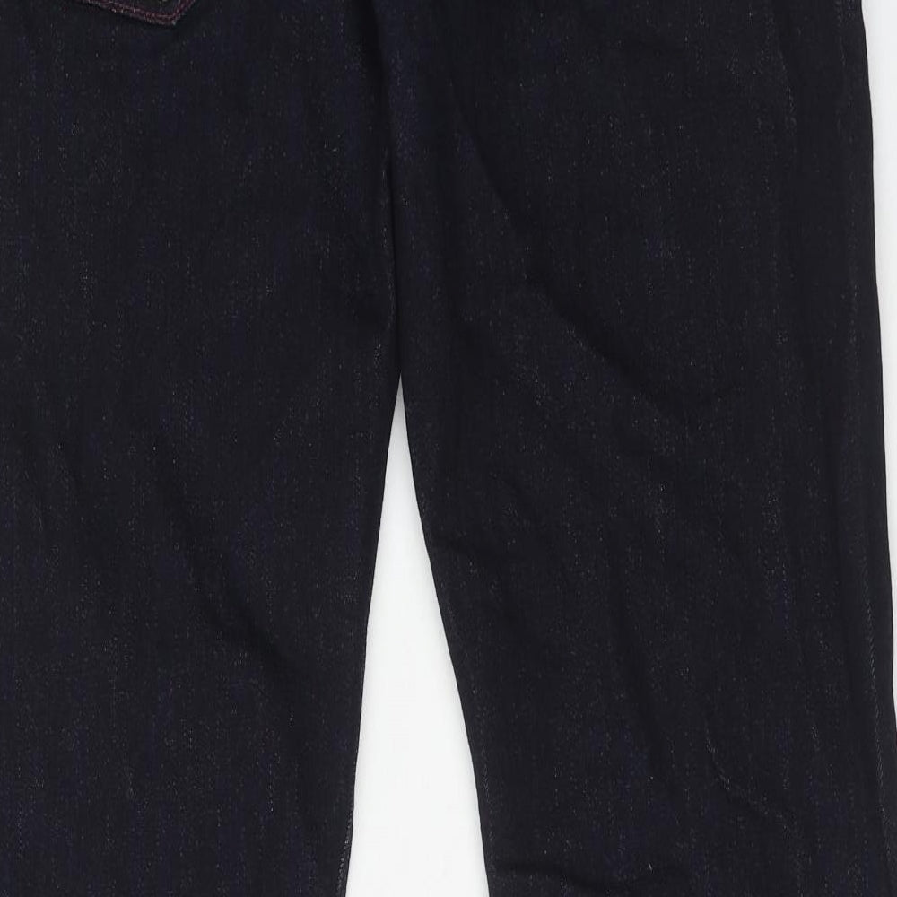 Joe Brown Mens Blue Cotton Skinny Jeans Size 36 in Regular Button - Long Length