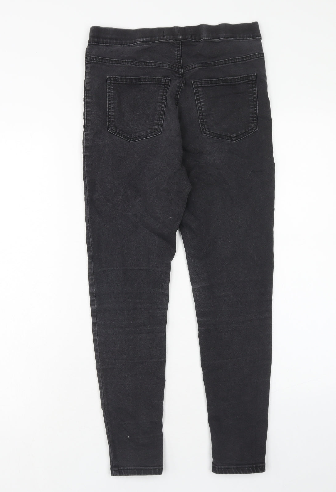 Marks and Spencer Womens Grey Cotton Jegging Jeans Size 10 Regular