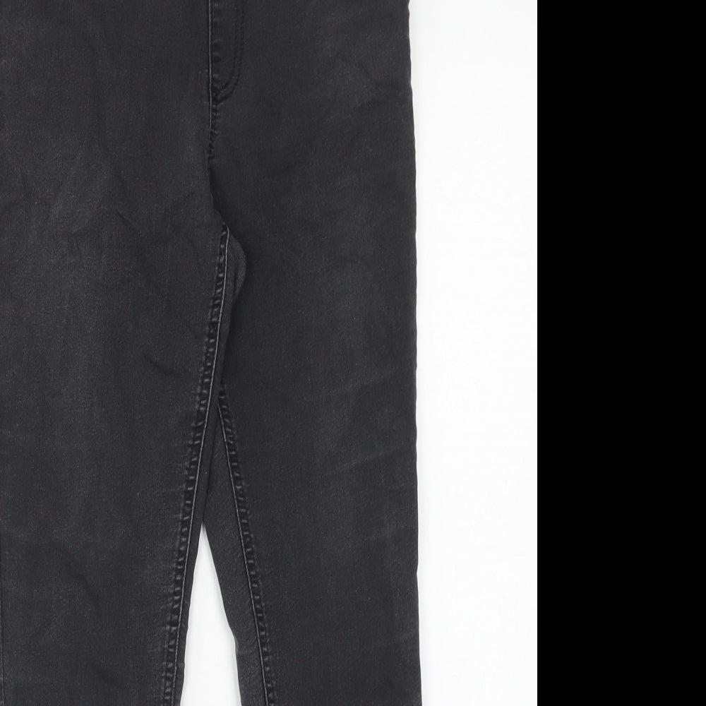 Marks and Spencer Womens Grey Cotton Jegging Jeans Size 10 Regular
