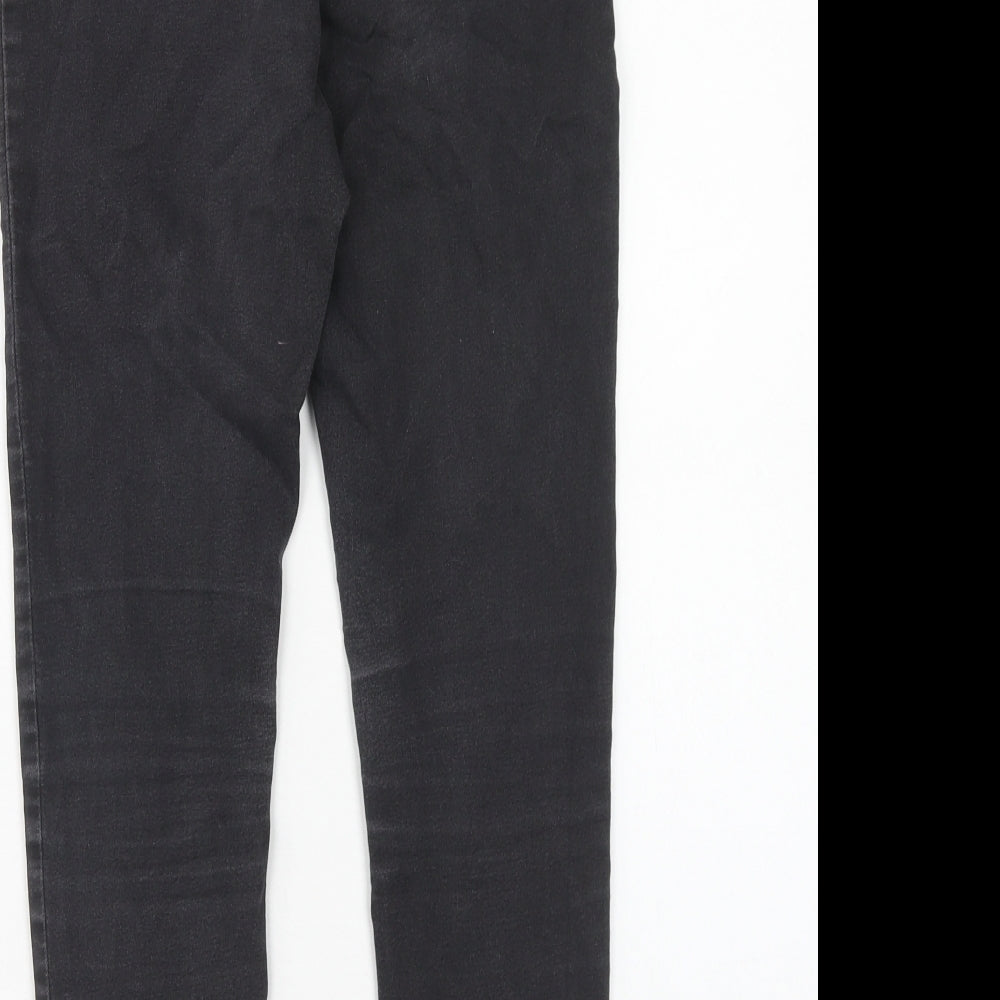 Marks and Spencer Womens Grey Cotton Jegging Jeans Size 10 Regular