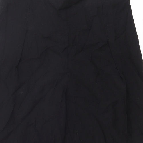 Et Vous Womens Black Viscose Trousers Size 14 Regular Zip