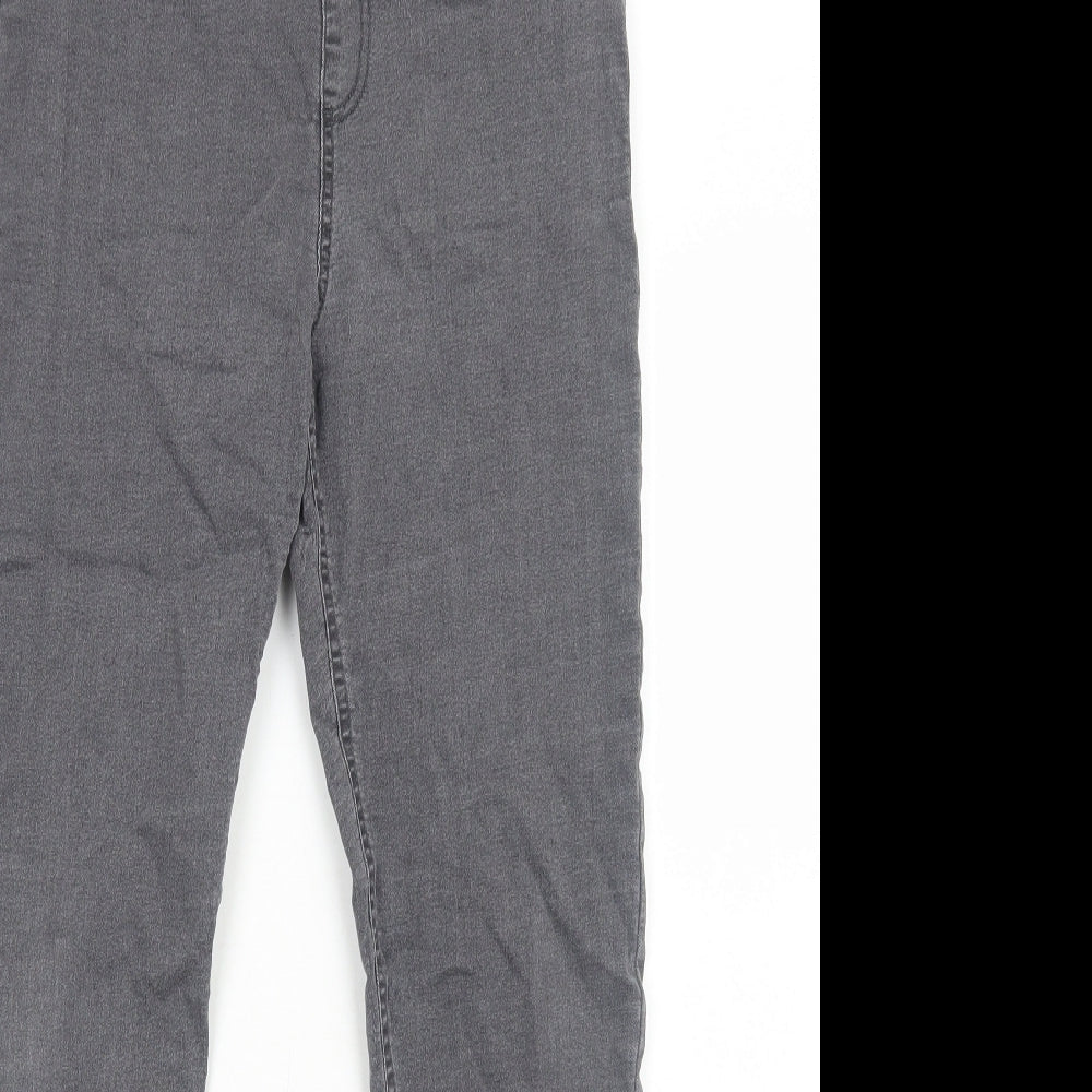 Marks and Spencer Womens Grey Cotton Jegging Jeans Size 12 Regular