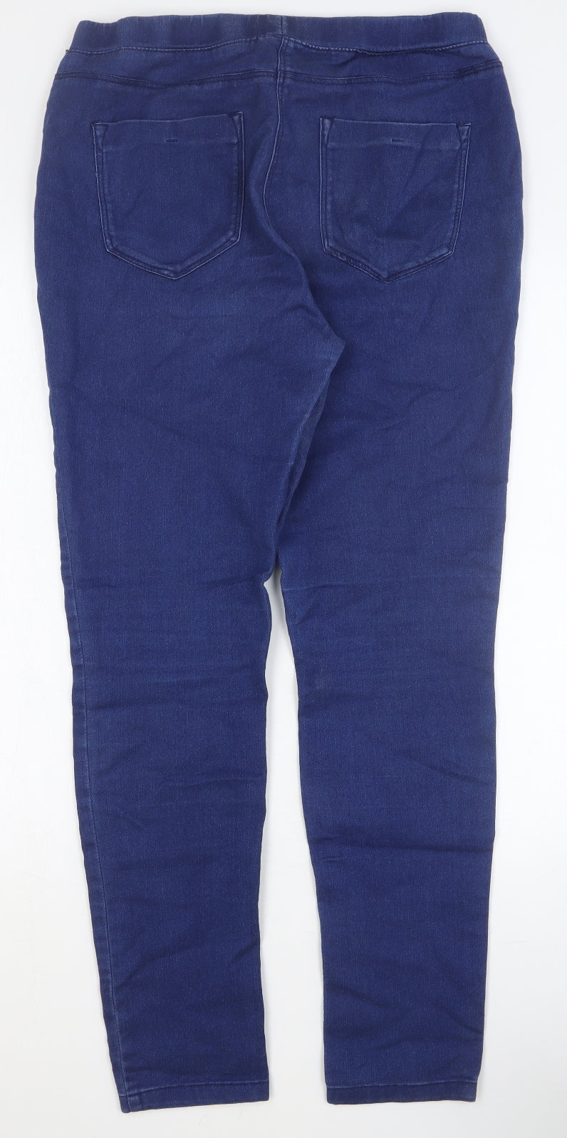 South Womens Blue Cotton Jegging Jeans Size 14 Regular