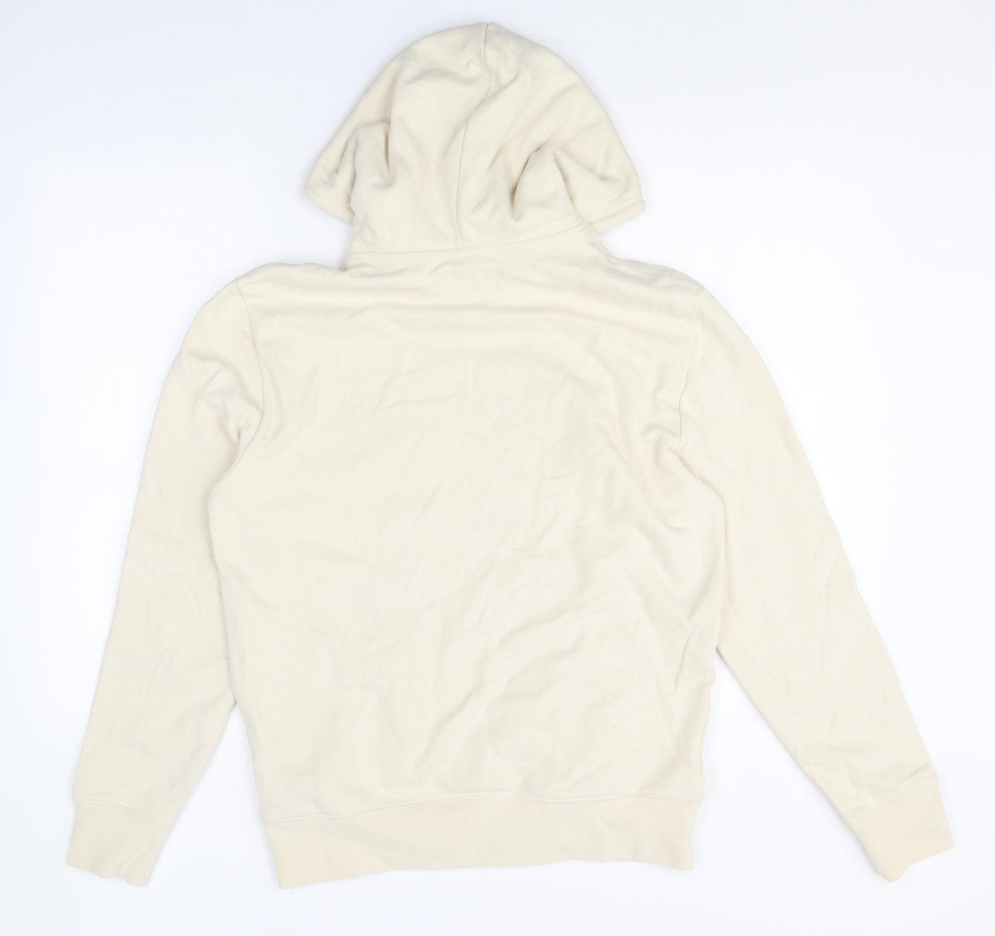 Marks and Spencer Womens Beige Cotton Pullover Hoodie Size S Pullover - Heritage