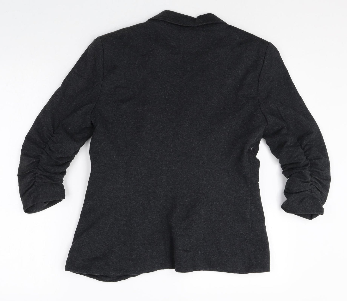 VERO MODA Womens Black Cotton Jacket Blazer Size 10