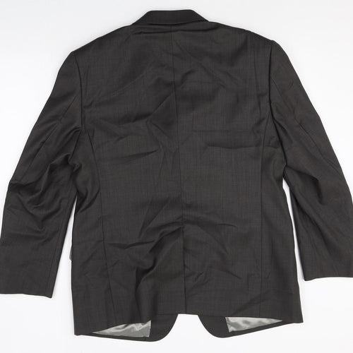 Marks and Spencer Mens Grey Wool Jacket Suit Jacket Size 42 Regular