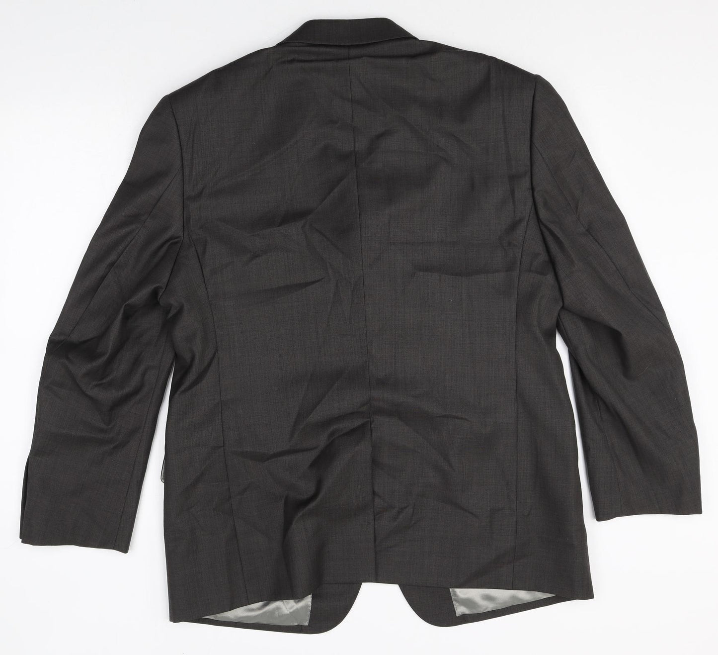 Marks and Spencer Mens Grey Wool Jacket Suit Jacket Size 42 Regular