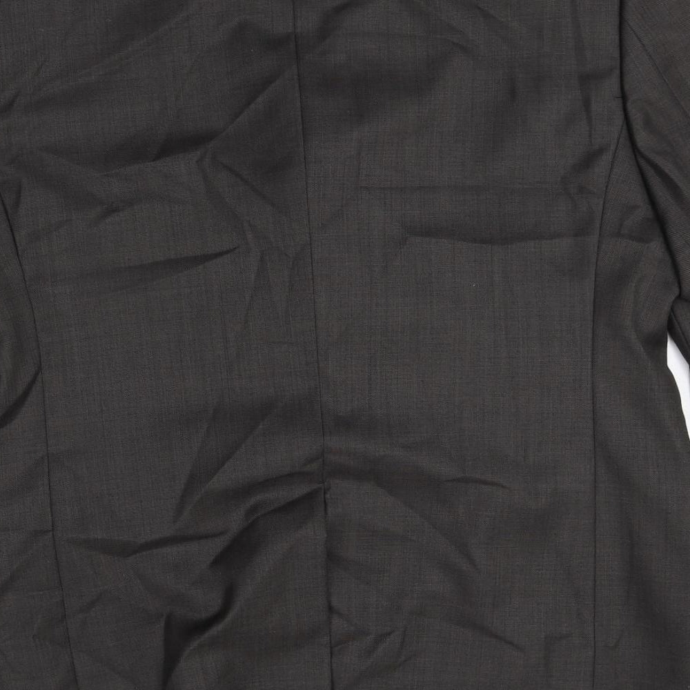 Marks and Spencer Mens Grey Wool Jacket Suit Jacket Size 42 Regular